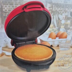 3 New Nostalgia MyMini 550W Pancake Cookie Egg Burger Griddle Lot x3 NWT